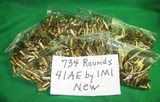 New Reloading Brass 734 pcs 41AE by IMI - 2 of 6