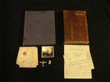 German WWII & WWI Diaries Pictures Metals Membrila - 1 of 17