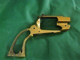 Pietta 1858 Remington.44 Caliber Brass Pistol Frame Black Powder Muzzle Loading - 1 of 7