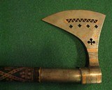 Antique Persian Arabic Asian Axe Spear