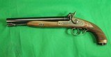 Cased Pedersoli Howdah Shotgun Pistol Percussion 20 Gauge - 11 of 19