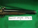 Cased Pedersoli Howdah Shotgun Pistol Percussion 20 Gauge - 18 of 19