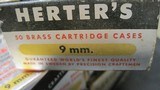 250 pcs 5 Boxes New Unprimed Reloading Brass Herters 9mm Luger - 5 of 6