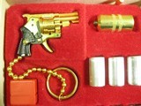Xythos Gold-Plated Miniature Pistol & Female Flare Kit in Wooden Crate New Old Stock - 3 of 10