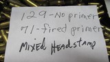 Brass- 200pcs 223/556 Fired Mixed Head Stamps FREE SHIPPING #2 - 2 of 5