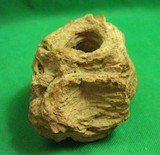 Native American Indian Clay Pole stand FREE SHIPPING - 1 of 7