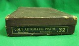 VINTAGE 1918 BOX MODEL 1903 COLT POCKET HAMMERLESS .32 CAL INSTRUCT. SAFTY SHEET - 12 of 16