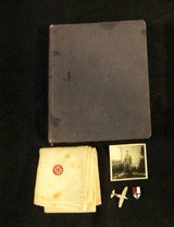 WWII German Diary Pictures Metals Membrila - 1 of 9