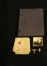 WWII German Diary Pictures Metals Membrila - 5 of 9