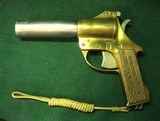 US WWII Era International Flare Signal Co. Flare Pistol - 1 of 12