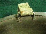WWII M1 Helmet Front seam Fixed Bale Chin Strap Lt Bar 327th Glider Inf Rgt - 12 of 16