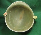 WWII M1 Helmet Front seam Fixed Bale Chin Strap Lt Bar 327th Glider Inf Rgt - 10 of 16