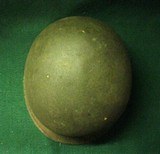 WWII M1 Helmet Front seam Fixed Bale Chin Strap Lt Bar 327th Glider Inf Rgt - 16 of 16