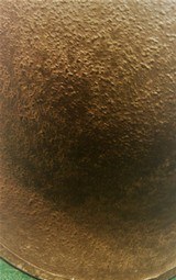 WW2 Helmet with Liner Frt seam Fixed Bale Chin Strap Lt Bar 327th Glider Inf Rgt - 10 of 16