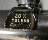 Redfield 3200 Target Scope 20X - 9 of 12