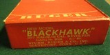 Vintage 1977 RUGER 357 Blackhawk Factory Empty Gun Box 6 1/2