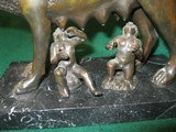 Bronze & Jade Sculpture - 2 of 6