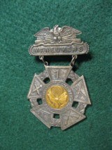 WWI First Army National Guard War Maneuvers Lord's Prayer Medal by Schwaab