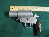 WWI WWII Unmarked British German Developmental Signal Flare Gun with Shoulder Stock Attachment - 14 of 14