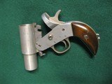 WWI WWII Unmarked British German Developmental Signal Flare Gun with Shoulder Stock Attachment - 6 of 14