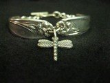 Vintage Silver Dragonfly Bracelet Tested 26.6 grams - 1 of 8