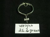 Vintage Silver Dragonfly Bracelet Tested 26.6 grams - 8 of 8