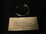 3 Sterling Bangle Bracelet 80.2 grams - 3 of 13