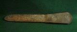 WWII US Theater Made Fighting Knife Dagger & Scabbard - 5 of 15