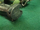 ORIGINAL W. GERMAN MARKED US MODEL 7 COLT BAYONET WITH SCABBARD VIETNAM - 8 of 13