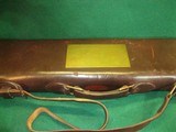 Vintage HH Heiser Leather Take Down Gun Case Shotgun Rifle - 10 of 11