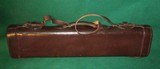 Vintage HH Heiser Leather Take Down Gun Case Shotgun Rifle - 2 of 11