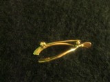 10K Gold Wishbone Pin Brooch Vintage - 4 of 6