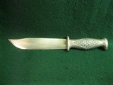 WWII Cast Aluminum Fighting Combat Knife Richtig Murphy Barteaux Clause Style - 2 of 8