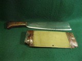 WWII - WW2 U.S. Marine Corps, BOLO Knife, 1st Pattern, COLLINS & CO & Sheath