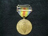 Two Original WW1 VICTORY MEDAL with FRANCE Bar & SUBMARINE BAR - 6 of 7