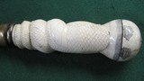 Antique Scrimshaw Walking Cane Stick - 9 of 16