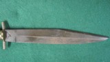 English Antique Antler Handled Fixed Blade Knife - 11 of 13