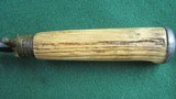 English Antique Antler Handled Fixed Blade Knife - 9 of 13