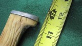 English Antique Antler Handled Fixed Blade Knife - 13 of 13