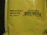 FIVE 5 NEW Magpul PMag30 AR/M4 Magazines 30Rounds 5.56 X 45 NATO - 7 of 7