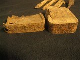 Dug Civil War Relics- Belt Buckle, 4 Brass Tent Rope Adjusters, Food Tins - 9 of 13