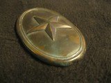 Dug Civil War Relics- Belt Buckle, 4 Brass Tent Rope Adjusters, Food Tins - 12 of 13