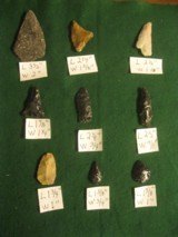 Lot Native American Indian Arrowheads - 2 of 20