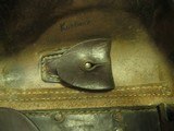ORIGINAL WWII GERMAN LUGER P08 BROWN HARD SHELL PISTOL HOLSTER 1939 # 1 - 5 of 10