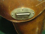 Original WW2 Captured German Army Brown Leather Holster for P38 1943 #4 - 13 of 13