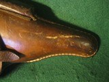 Original WW2 Captured German Army Brown Leather Holster for P38 1943 #4 - 3 of 13
