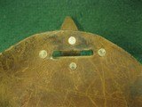 Original WW2 Captured German Army Brown Leather Holster for P38 1943 #4 - 12 of 13