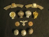 WWII German Dagger Parts, Cross Guards, Pommels