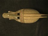 Antique Tribal Mask Wood & Tin Africa Indonesia New Guinea - 3 of 17