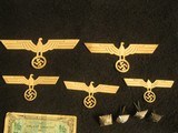 Lot WWII German Pins Badges Others Items